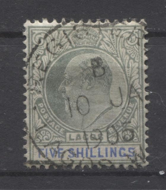 Cancellations and Postal History of the 1904 King Edward VII Issue of Lagos