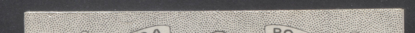 Canada #BK47E 1953 Karsh Issue, A Complete 25c English Booklet Made Up Of 1c Violet Brown, 3c Carmine Rose, 4c Violet, 3 Panes Of 3, Front Cover IVb, Back Cover Iiv, Type II Cover, No Rate Page, Die Pattern Join At Top Of Back Cover