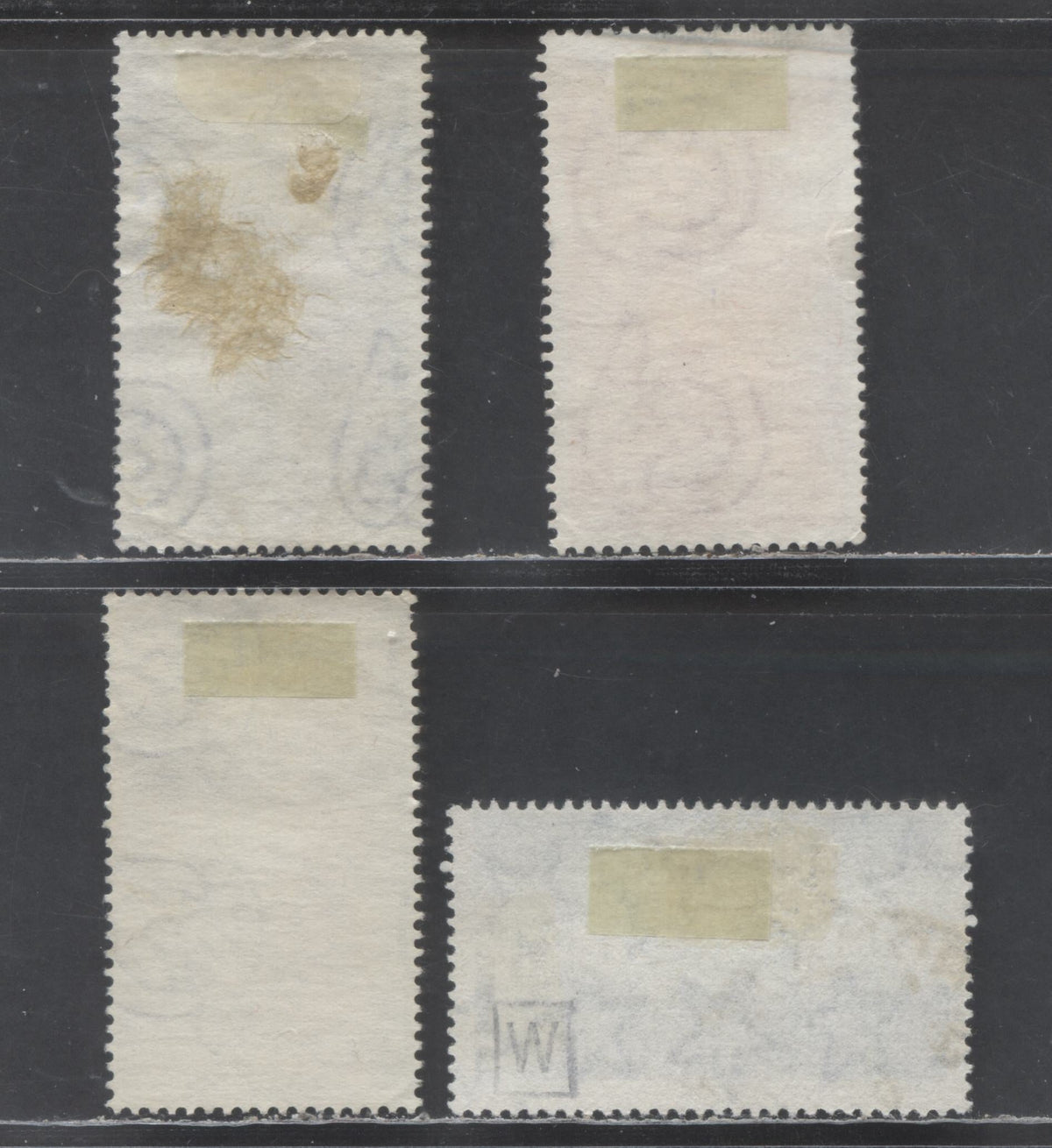 Lot 70 Italy SC#658/712 1954-1956 International Criminal Police - 10th Anniversary Of The Republic Issues, 4 Fine/Very Fine Used Singles, Click on Listing to See ALL Pictures, 2022 Scott Cat. $9.65