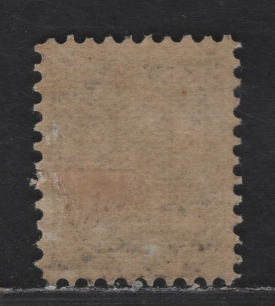Lot 192 Canada #34 1/2c Black Queen Victoria, 1870-1893 Small Queen Issue, A VFOG Single, Late Montreal Printing, Stout Non-Porous Coarse Horizontal Mesh Paper (LM-A), No Medallion Dot, Perf 12x12.15