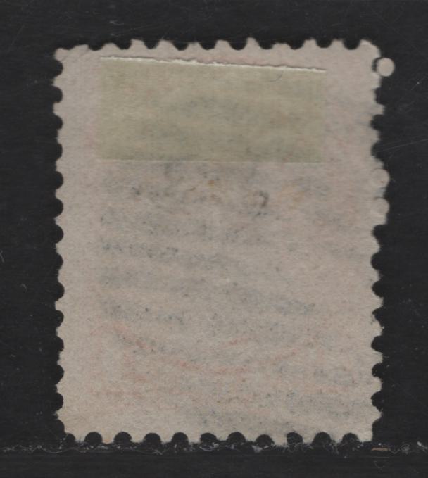 Lot 247 Canada #35vi 1c Deep Orange Queen Victoria, 1870-1893 Small Queen Issue, A Very Good Used Single, Mid Montreal Printing, Paper Type MM-A (See Body), Perf 11.5x12, No Plate Dot Visible, Likely From Column 1