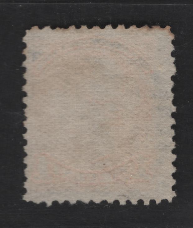 Lot 319 Canada #35d 1c Yellow Orange Queen Victoria, 1870-1897 Small Queen Issue, A Fine Used Single Mid-Montreal Printing, Perf. 11.75 x 12 On Paper Type MM-A