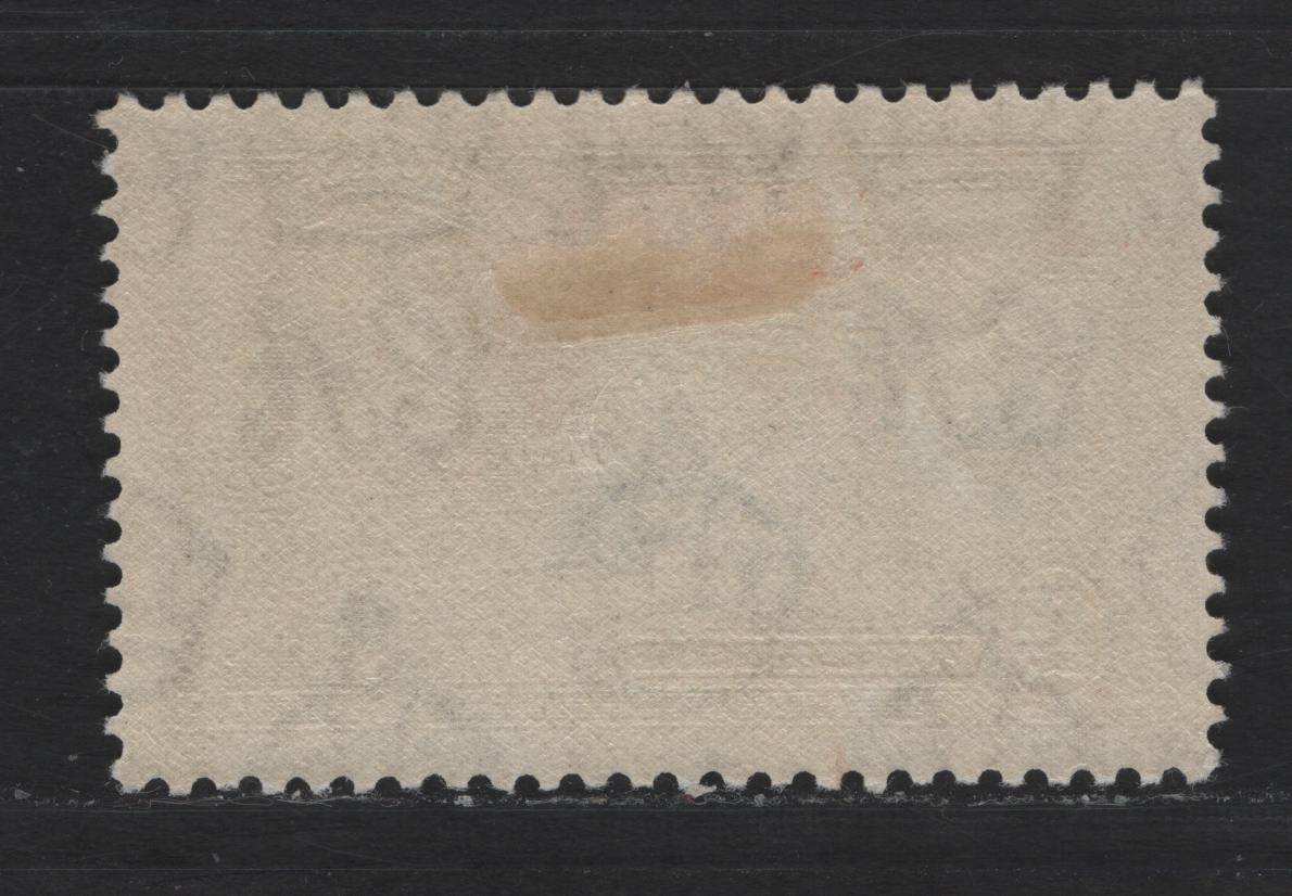 Barbados SC#187 1.5d Gray & Ultramarine King George V & Castle, 1935 Silver Jubilee Issue, A VFOG Single