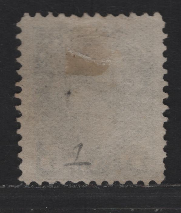 Lot 303 Canada SC#42 5c Deep Gray Queen Victoria, 1870-1893 Small Queen Issue, A FOG Single, Mid Second Ottawa Printing, Clear & Sharp Impression, 2O-M Paper, Perf 12