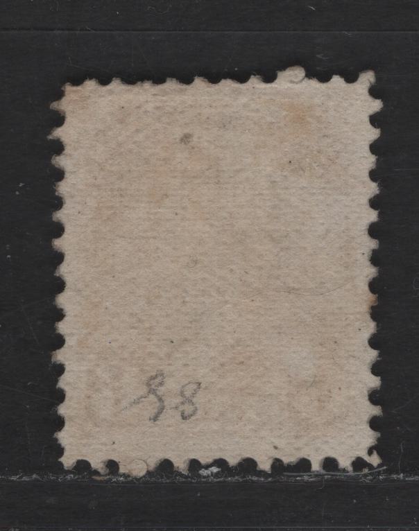 Lot 326 Canada #39 6c Yellow Brown Queen Victoria, 1870-1897 Small Queen Issue, A Fine Used Single Early Montreal Printing On Paper MM-A, No Plate Dot, From First Column Of The Sheet