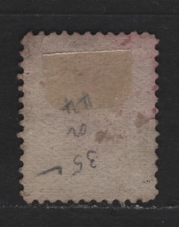 Lot 330 Canada #39d 6c Brown Queen Victoria, 1870-1897 Small Queen Issue, A VF Used Single Mid-Montreal Printing, Perf. 12 On Paper MM-H, With Two Plate Dots