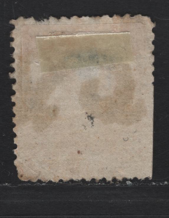 Lot 33 Brazil SC#90a 100r Lilac Dom Pedro, 1884-1885 Dom Pedro Issue, A Very Good Used Single, Type II, Scarce Type With 'Fancy 2' Cancel, Well Centered But Perfs Trimmed At Left & One Pulled Perf At Top