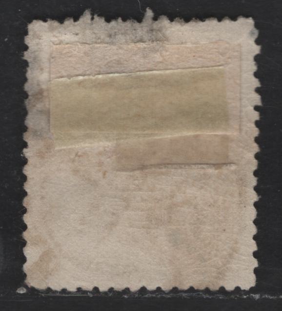 Lot 18 Belgium SC#26 5c Brown Arms, 1866-1867 Coat of Arms Issue, A Very Good Used Single, Perf 14.5x14, Fine Centered Example With A Alight Thin At Top