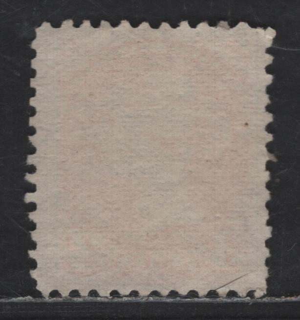 Lot 325 Canada #37iii 3c Orange Red Queen Victoria, 1870-1893 Small Queen Issue, A Very Fine Used Single, Mid Montreal Printing, Paper MM-B, Perf 11.75x12, Position Dot
