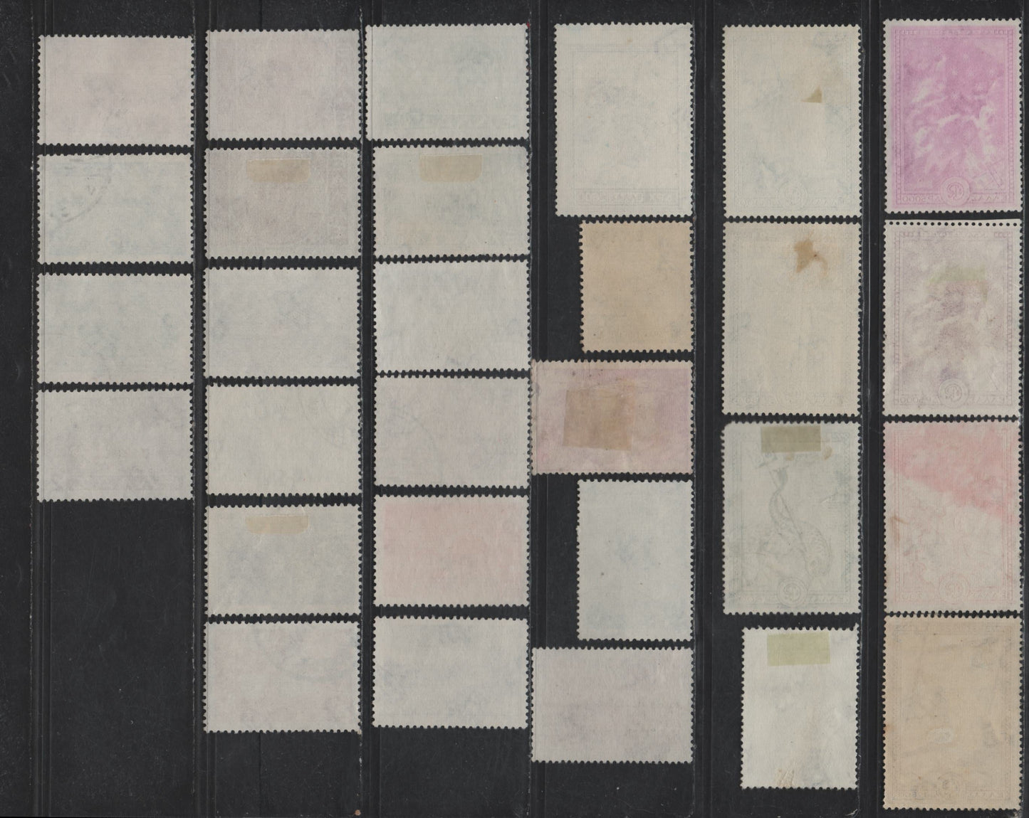 Lot 328 Greece #437/454, 465, 535, 539-544, 547, 554, 583 2d Red Brown - 3.50d Black, 1942-1944 Pictorial Definitives - 1955 2500th Anniversary Of 1st School Philosophy Issues, 29 F & VF Used Singles