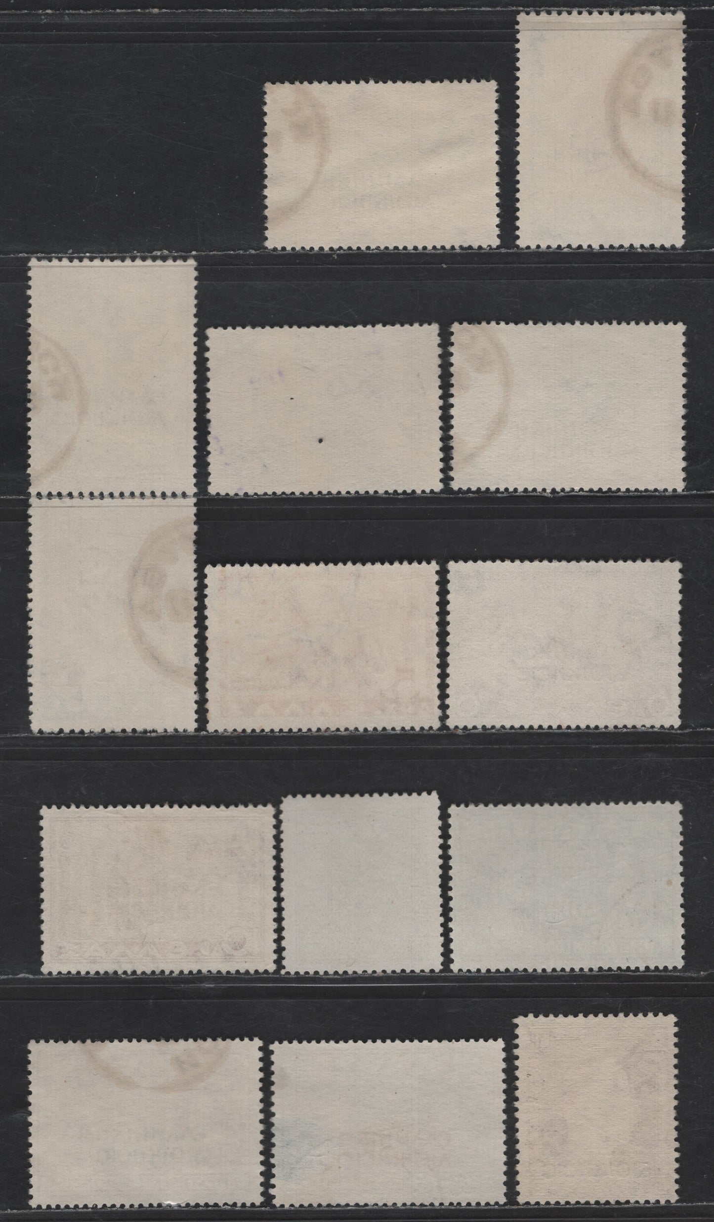 Lot 355 Greece - Nothern Epirus (Albania) #N202-N207, N211-N212n N215, NJ40, NRA1-3, N210 5L Brown Red & Blue - 1d Blue, 1940 Overprinted Pictorial & Postal Tax Issues, 14 F & VF Used Singles