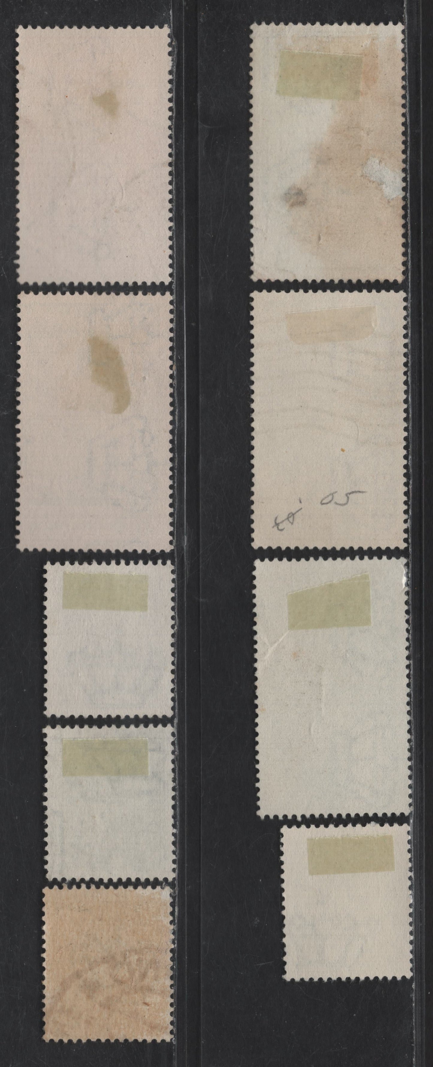 Lot 238 Italy SC#C12-C13, C16, C18, 383-384, 378, 381-382 25c - 1.25l Dark Green - Dark Blue Ceasar - Airmail, 1930-1937 Bimillenary of Birth of Augustus Caesar - Airmail Issues, 9 Fine/Very Fine Used Singles