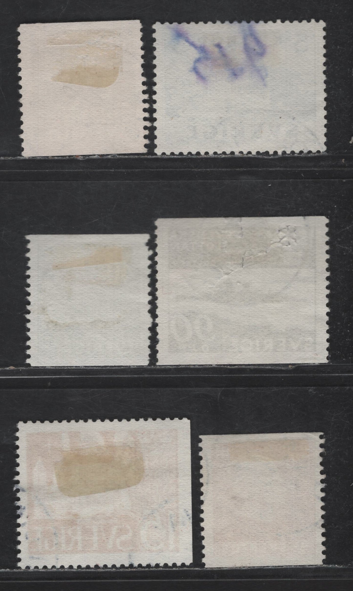 Lot 359 Sweden SC#296, 331, 322a, 355, 372, 346 50o - 15o Gray - Orange Brown Von Linne - Cathedral, 1939-1946 Von Linne - Lunel Catherdral Issues, 6 Very Fine Used SIngles
