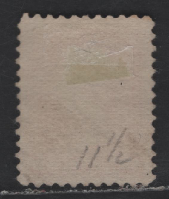 Lot 416 Canada SC#37ii 3c Dull Red Queen Victoria, 1870-1893 Small Queen Issue, A Very Fine Used Single, Mid Montreal Printing, Paper MM-B, No Pos. Dot At LL, MM-B