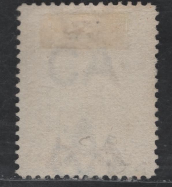 Lot 101 Falkland Islands SG#33x 6d Orange Yellow Queen Victoria, 1903-1907 Bradbury Wilkinson Queen Victoria Issue, A Fine Used Single, Reversed Wmk