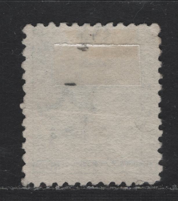 Lot 165 New Zealand SG#190 4d Blue Green Queen Victoria, 1882-1900 Second Queen Victoria Sideface Issue, A VGOG Single, NZ & Star Wmk With 6mm Gap (12a), Horizontal Mesh Paper, Small Internal Wrinkle