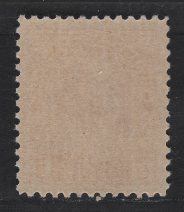 Lot 315 Canada #109 3c Light Carmine King George V, 1911-1928 Admiral Issue, A VFNH Single, Die 1, Dry Printing, Redrawn Frameline, Streaky Gum