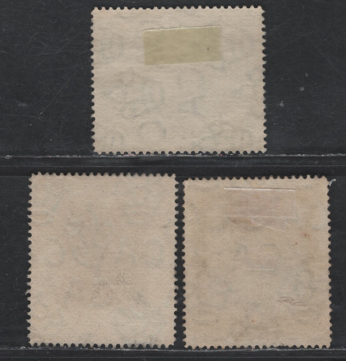 Lot 117 Barbados SG#152, 158, 162 1d - 25d Black, Blue & Green - Black & Bright Blue Nelson - Olive Blossom, 1906-1907 Tercentenary of Annexation - Nelson Centenary Issues, 3 Very Fine Used Singles, Multiple Crown CA Wmk