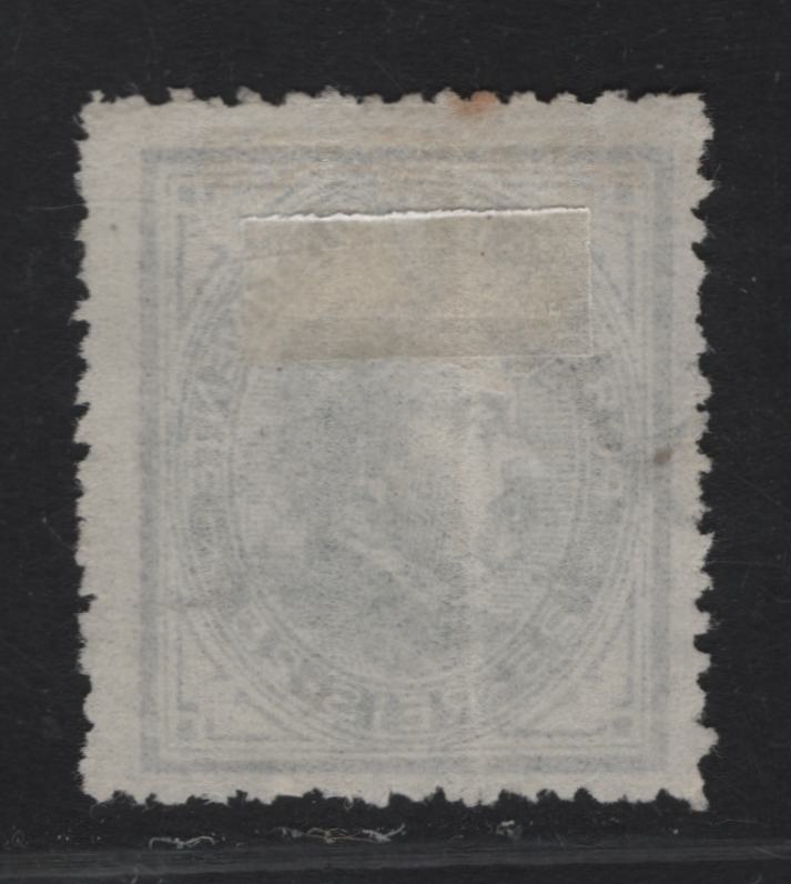 Lot 226 Portugal SC#53 25r Bluish Gray King Luiz, 1880-1881 King Luiz Issue, A Fine Used Single, Perf 13.5, Small Tone Spot At Top
