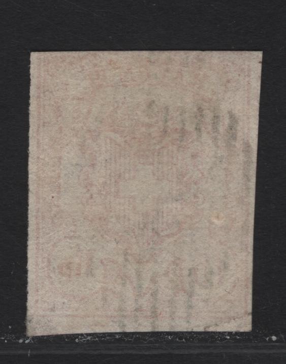 Lot 289 Switzerland SC#12 15r Vermillion Cross, 1852 Federal Administration Cross Issue, A Very Good Used Single