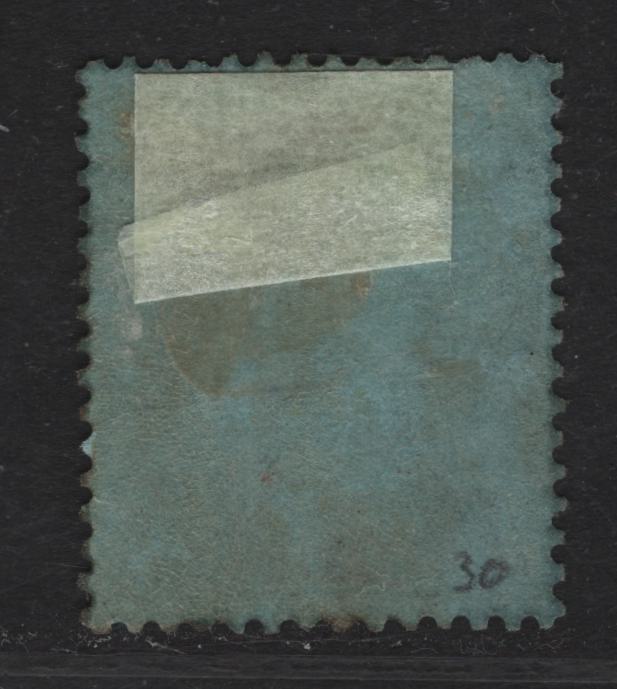 Nigeria SG#27 2/6 Gray Black & Scarlet King George V, 1921-1932 KGV Imperium Keyplate Issue, Wmk Multiple Script CA, A Fine Used Single, Pale Gray Blue Paper, Die 2