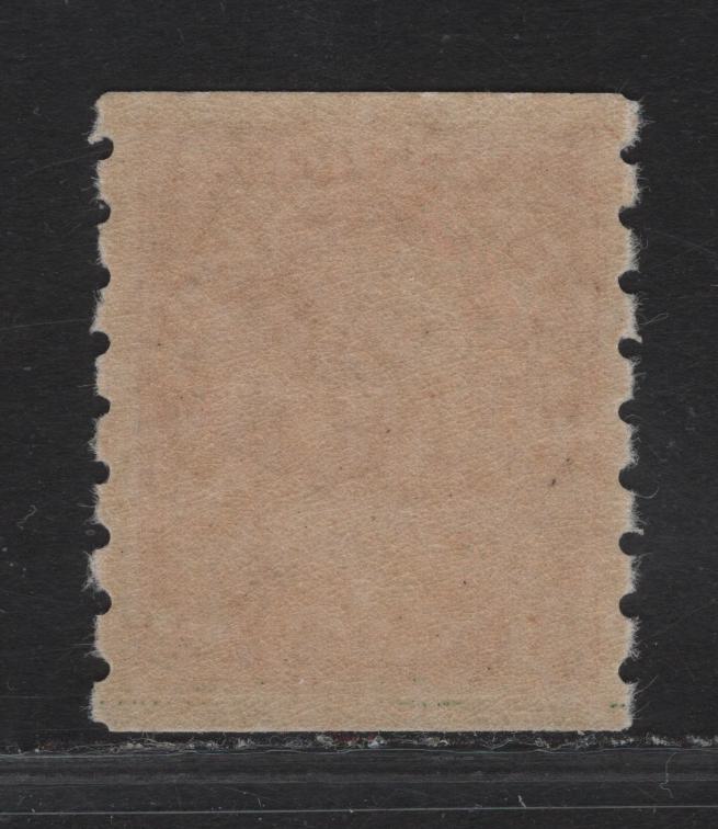 Lot 211 (C) Canada #130 3c Carmine King George V, 1912-1924 Admiral Coil Issue, A VFNH Coil Single, Wet Printing, Perf 8 Vertical, Retouched Frameline, Paper/Gum ABN-D.
