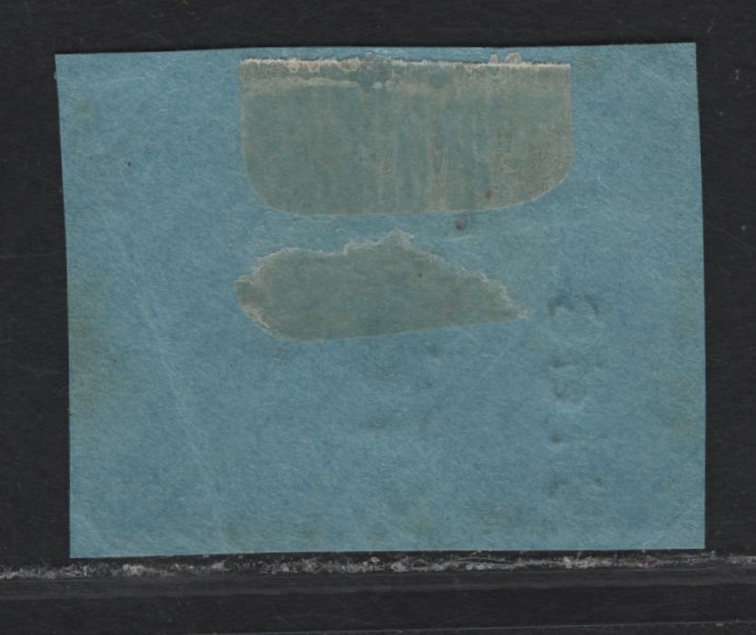 Lot 273 (C) Newfoundland #129 3c on 15c Scarlet Seals, 1920 Surcharged Issue, A Very Good Used Single, Type II, Used On Piece, Light Diagonal Crease.
