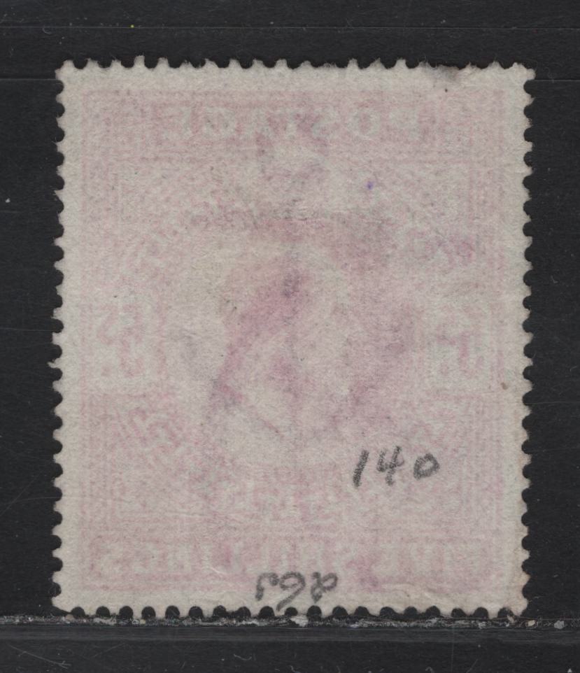 Lot 190 (C) Great Britain SC#140a (SG#263) 5/- Bright Carmine King Edward VII, 1902-1910 King Edward VII Issue, A Fine Used Single, DLR Printing