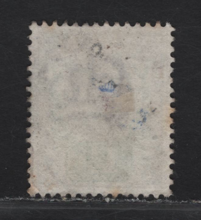 Great Britain SC#129 (SG#221) 1.5d Dull Purple & Green King Edward VII, 1902-1910 King Edward VII Issue, A Fine Used Single, DLR Printing, Wmk Shifted To Upper Left, Light Toning Spot In Left Margin.