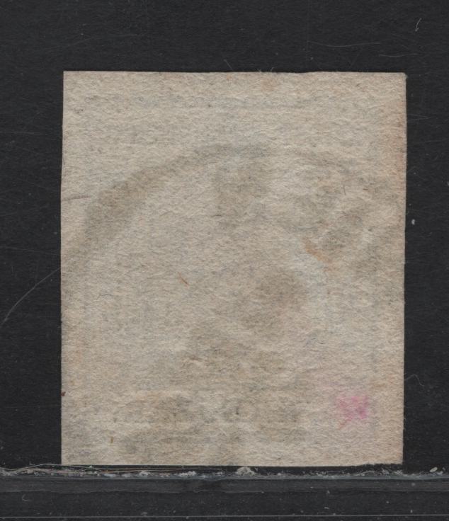 Lot 206 Austria SC#2c 2kr Black Arms, 1850 Coat of Arms Issue, A Very Fine Used Imperf Single, Medium Machine Paper, Vienna CDS Type 3