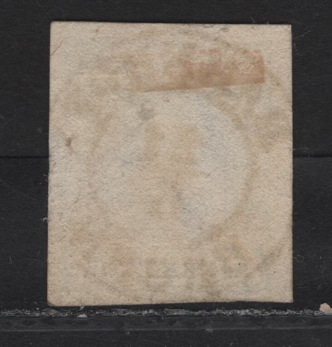 Lot 359 Czech Republic SC#5a (Austria) 9kr Pale Blue Arms, 1854 Arms Issue, A Very Fine Used Imperf Single, Bahnhoff Brunn Postmark, Type III Machine Made Paper