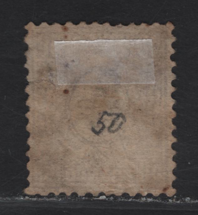Lot 201 Switzerland SC#59 50c Violet Seated Helvetia, 1867-1878 Seated Helvetia Issue, A Very Fine Used Single