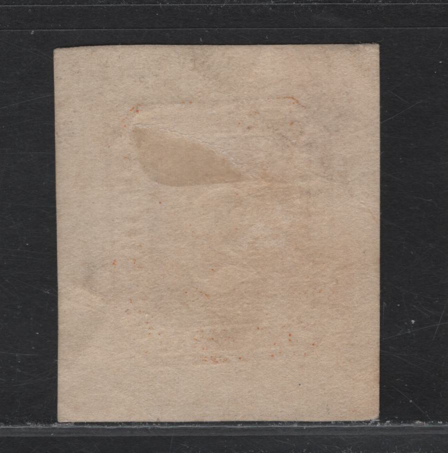 Lot 56 Hamburg SC#2 2s Orange Numerals, 1866 Arms Issue, A Very Fine Used Imperf Single, Square From Postal Stationary Envelope, Unlisted In Scott