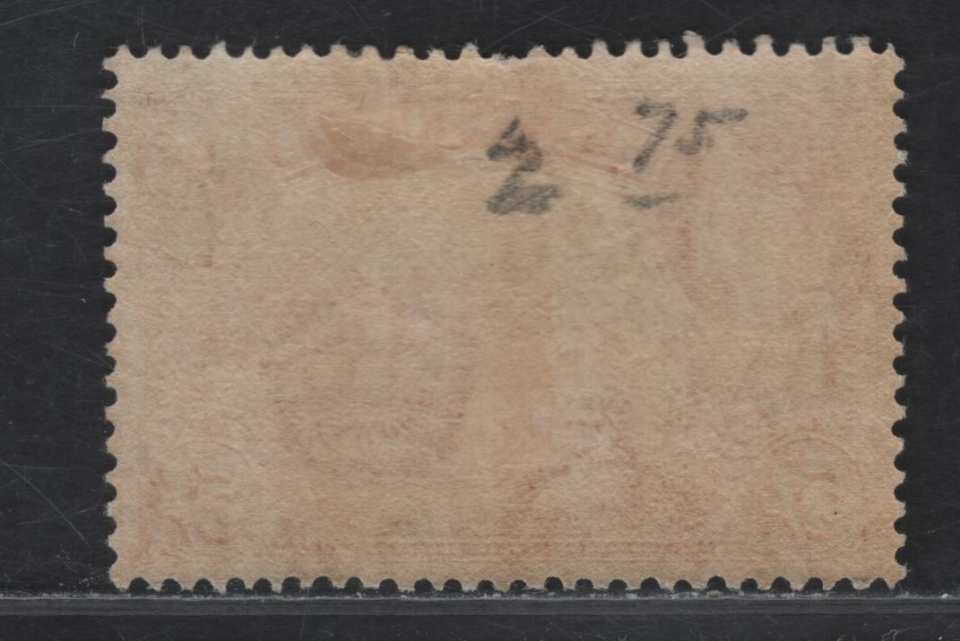 Lot 204 Montserrat SG#110 5/- Rose Carmine - Gray Green Carr's Bay, 1938-1948 KGVI Pictorial Issue, A VFOG Single, Perf 13x12 & 14, 1938 Printings