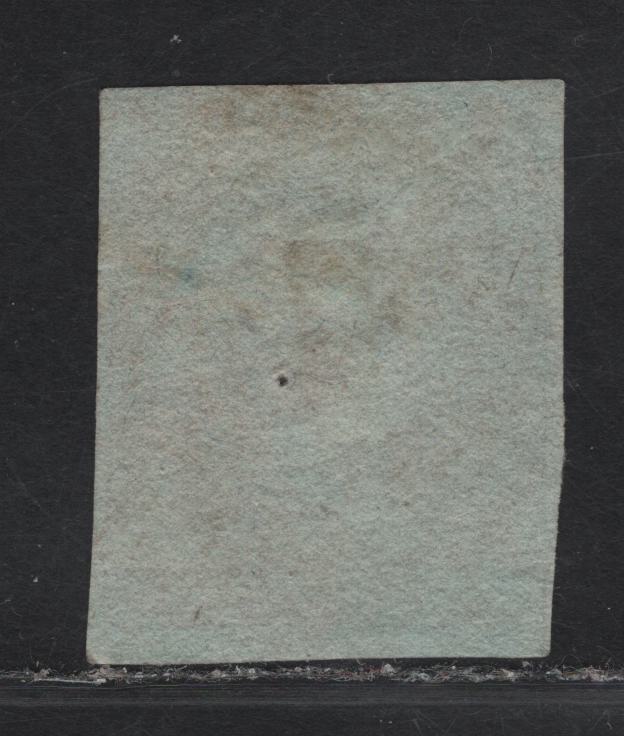 Lot 130 Great Britain SG#8wi 1d Red Brown Queen Victoria, 1841 Line Engraved Issue, A Good Used Single, Inverted Wmk, Alphabet 1, 4 Clear But Close Margins on 3 Sides, Smudgy Numeral Cancel, Small Pinhole Through Bust.