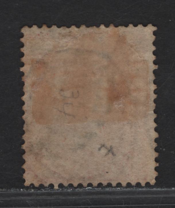 Lot 138 (C) Great Britain SG#79 4d Bright Red Queen Victoria, 1862-1864 Surface Printed Issue Without Corner Letters, A Good Used Single, Plate 3, Small White Letters, Vertical Crease.