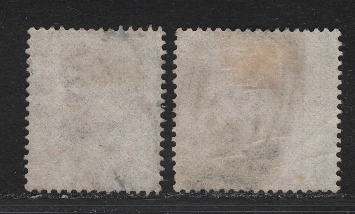 Lot 139 Great Britain SG#143 3d Rose Queen Victoria, 1873-1880 Surface Printed Issue, A Very Good Used Single, Spray of Rose Wmk, Large Colored Corner Letters, Plate 18-19.