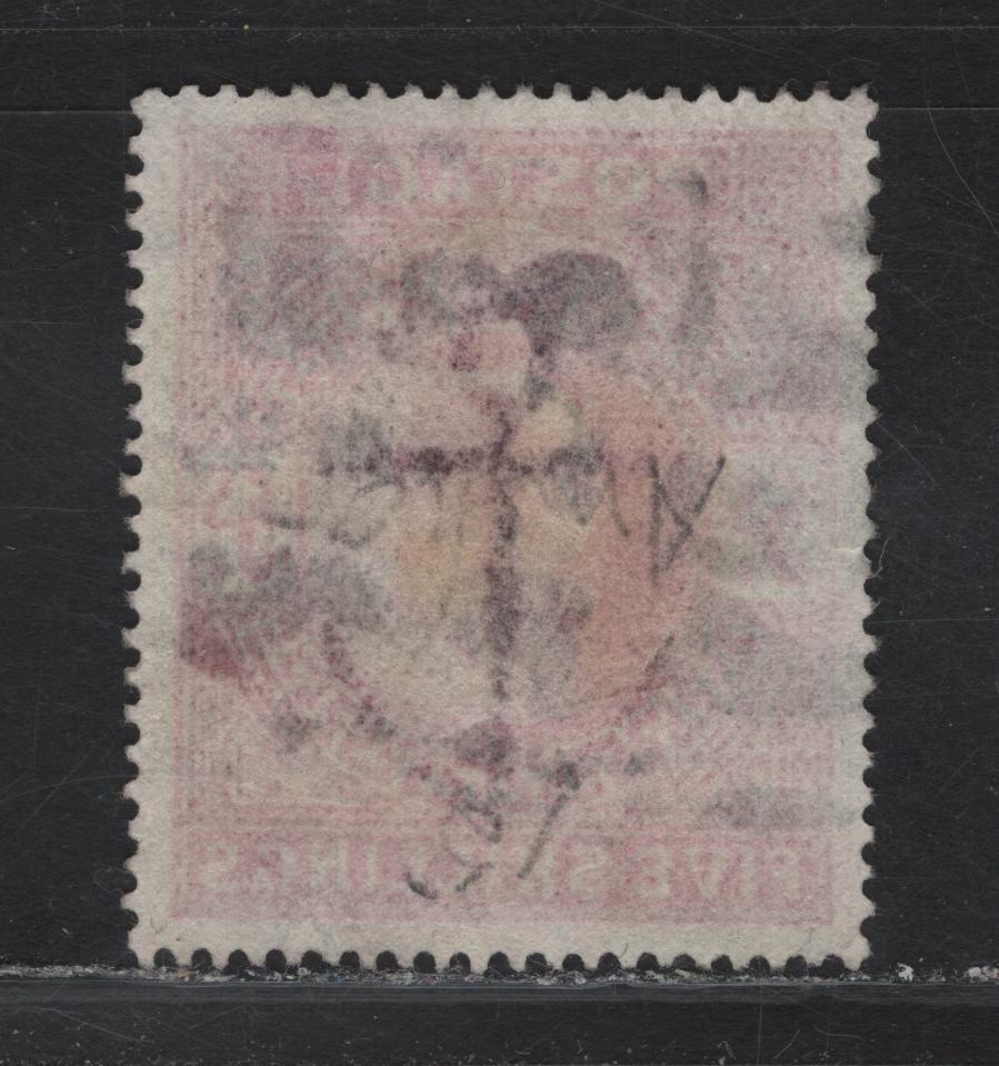Lot 176 (C) Great Britain SG#264 5/- Deep Bright Carmine King Edward VII, 1902-1910 King Edward VII Issue, A Fine Used Single, De La Rue Printing