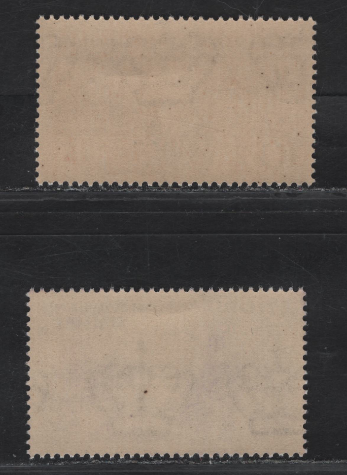 Ethiopia SC#141-142 10c - 20c Orange Brown - Purple Victor Emmanuel III, 1936 Victor Emmanuel III Issue, 2 FNH Singles