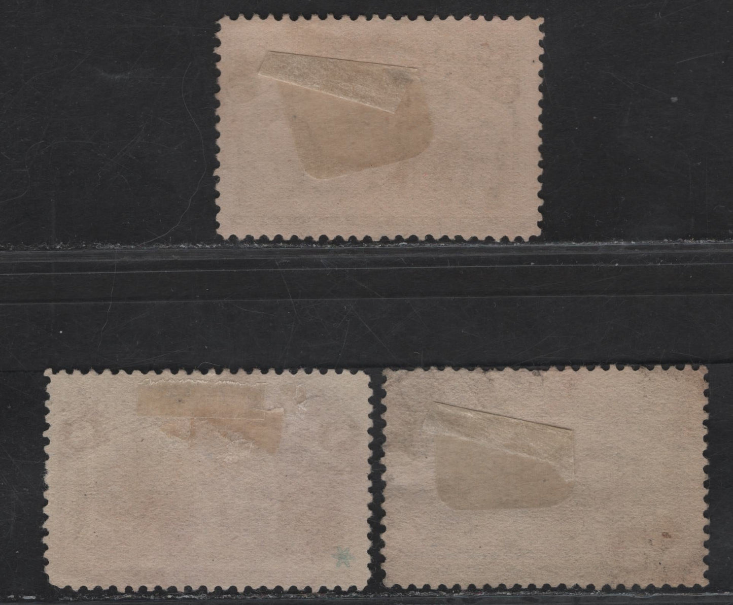 Lot 51 United States SC#234, 236-237 5c - 10c Chocolate - Black Brown Columbus Soliciting Aid From Queen Isabella - Columbus Presenting Natives, 1893 Columbian Exposition Issue, 3 Fine Used Singles