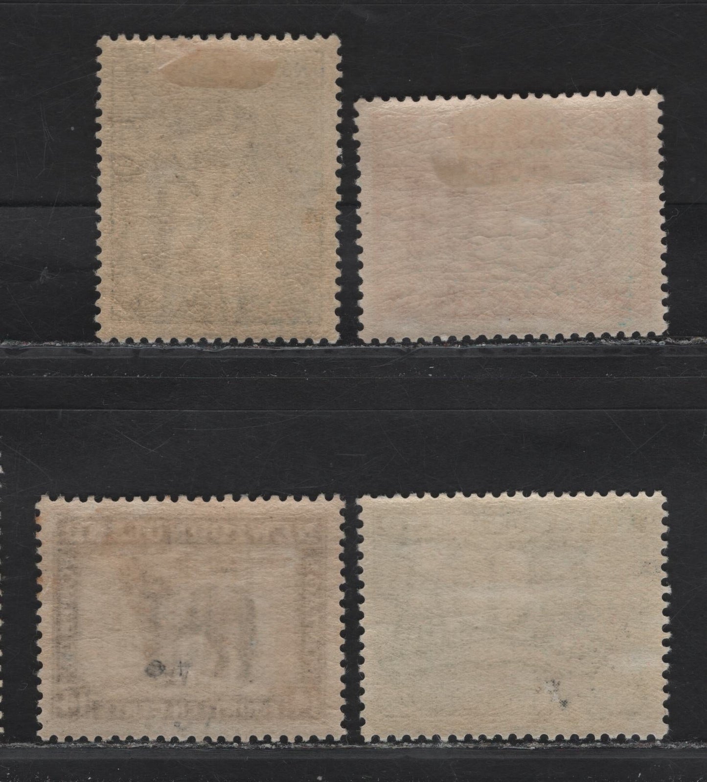 Lot 149 (C) Newfoundland #192, 194, 196, 209 6c - 8c Dull Blue - Orange Red Princess Elizabeth - Corner Brook Paper Mill, 1932-1937 Definitive Issue, 4 VFOG Singles