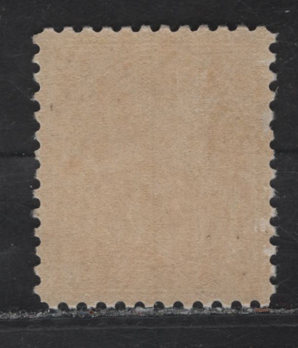 Lot 167 (C) Canada #113iv 7c Bright Greenish Yellow King George V, 1911-1925 Admiral Issue, A VFOG Single, Paper ABN-A, Normal Frameline, Perf 11.9.