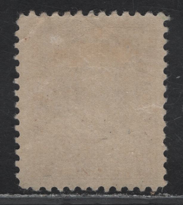 Lot 179 (C) Canada #116 10c Plum King George V, 1911-1925 Admiral Issue, A VGOG Single, Paper ABN-E, Normal Frameline, Perf 11.9, Small Corner Crease At UR.