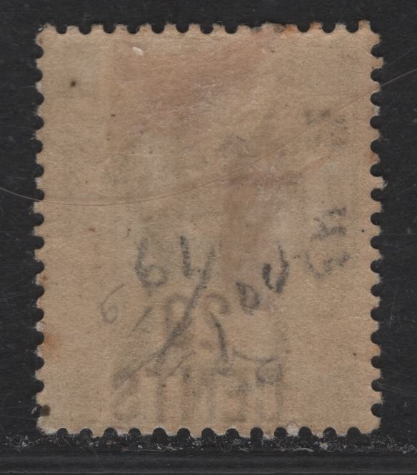 Lot 60 (C) Hong Kong SG#48a 20c on 30c Gray Green Queen Victoria, 1891 Surcharged Queen Victoria Issue, A FOG Single