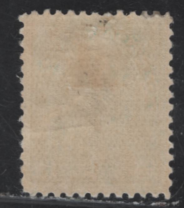 Lot 74 (C) Canada #104ix 1c Deep Gray Green King George V, 1911-1925 Admiral Issue, A VFOG Single, Paper ABN-N, Normal Frameline, Perf 12x11.9.