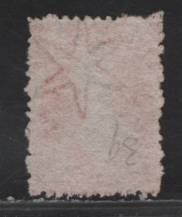 Lot 61 (C) New Zealand SG#130 2d Vermillion Queen Victoria, 1871-1873 Chalon Heads Issue, A Fine Used Single, Perf 12.5, Fine Centering For This Issue, Large Star Wmk.