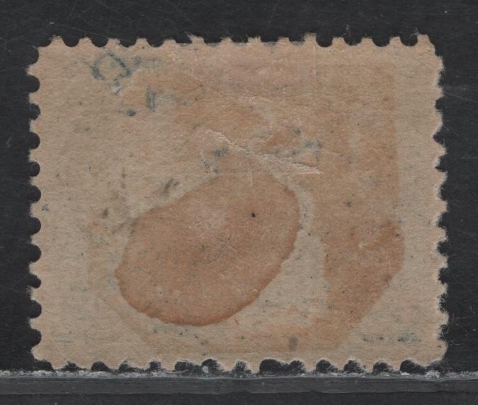 Lot 114 New Brunswick (C) #10 12.5c Dark Blue Steamship, 1860 Cents Issue, A VFOG Single, Paper Cents-TT, Perf 11.75