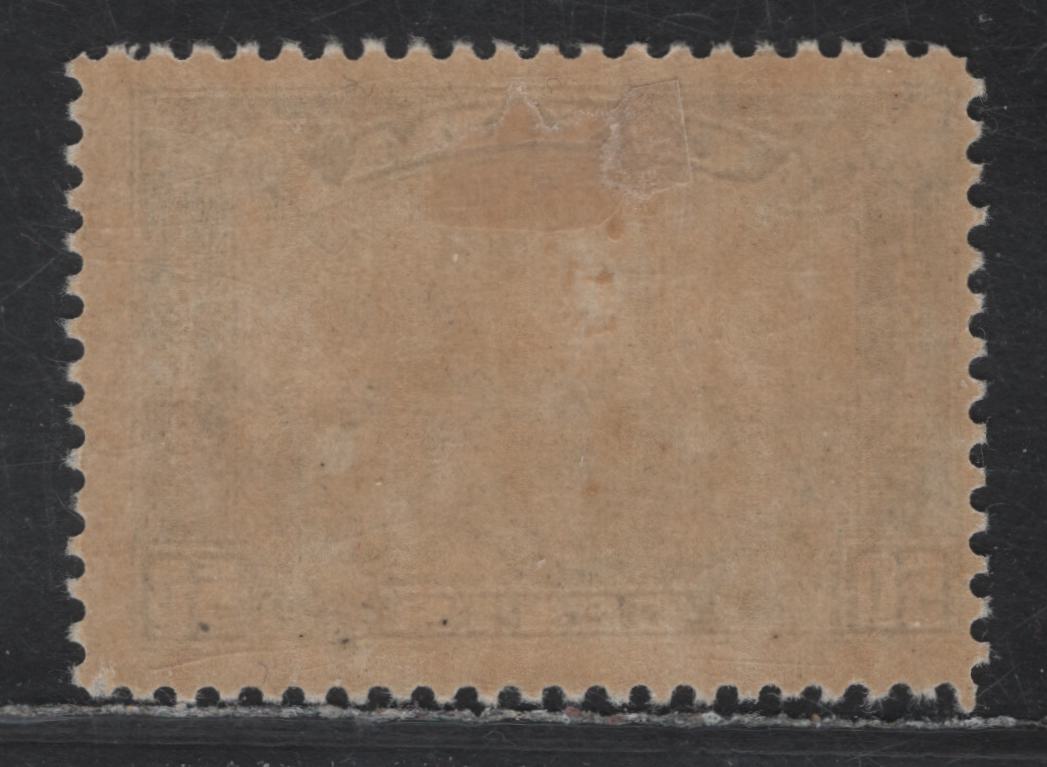 Lot 245 Canada #176i 50c Pale Dull Prussian Blue Grand Pre, 1930-1931 Arch/Leaf Issue, A FOG Single, Paper BABN-B, Perf 10.9