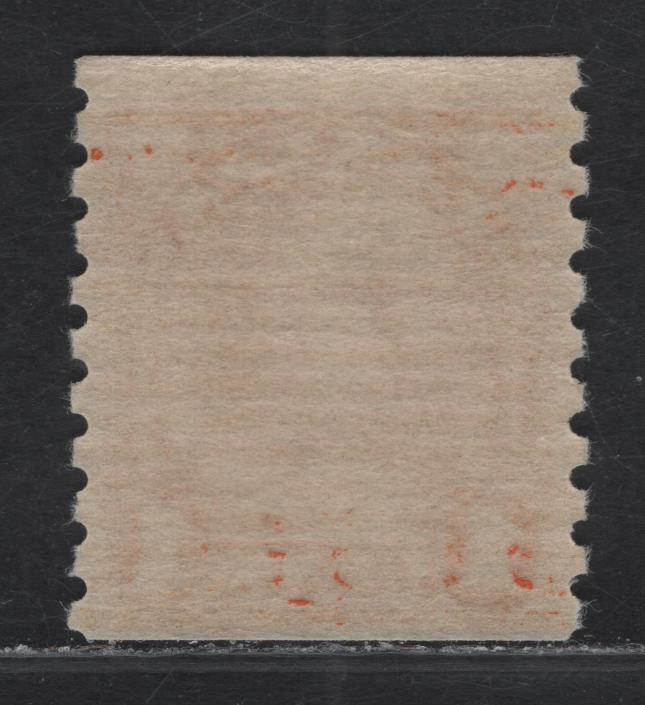 Lot 251 Canada #178 1c Orange King George V, 1930-1931 Arch/Leaf Coil Issue, A VFNH Single, Paper BABN-Y, Rotary Bar Perforated