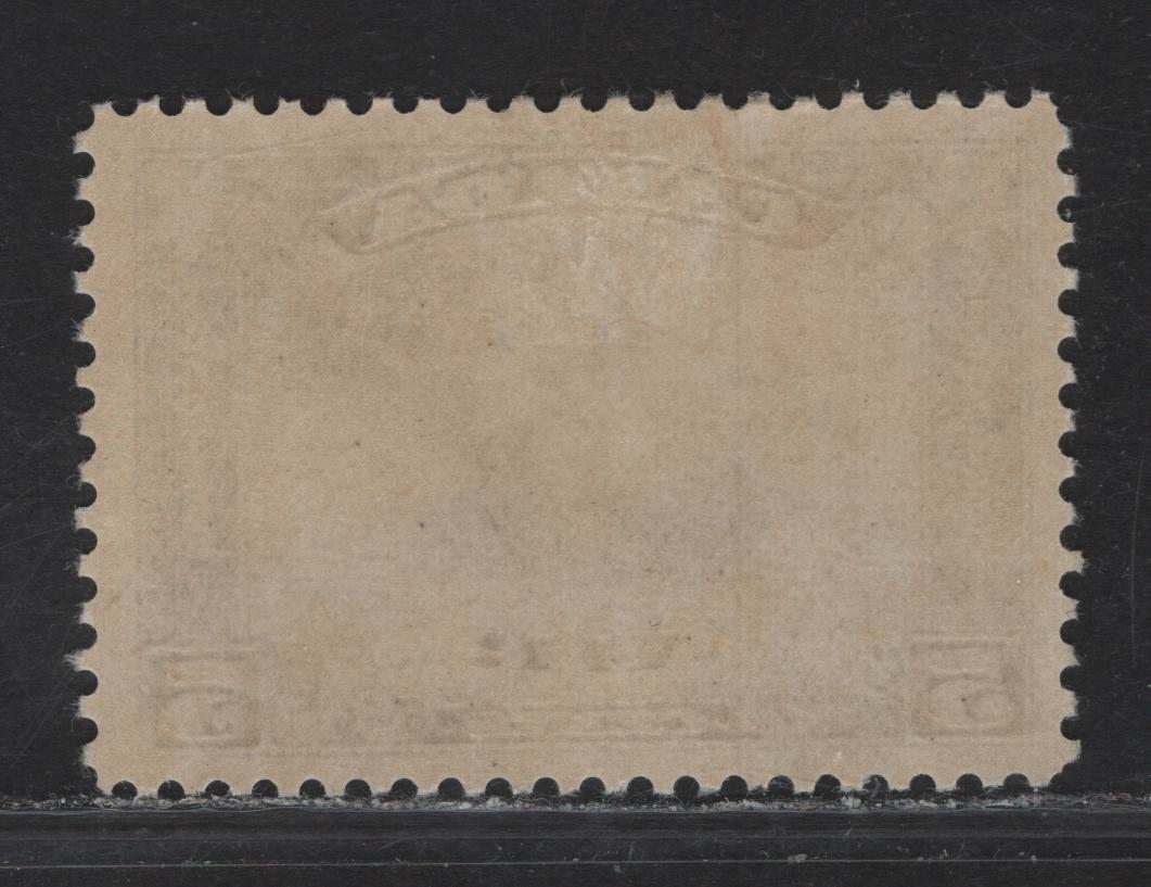 Lot 283 Canada #C2 5c Olive Brown Mercury With Scroll, 1930 Airmail Issue, A VFOG Single, Paper BABN-V, Perf 10.8x10.9